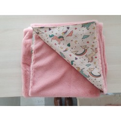 Couverture double face enfant